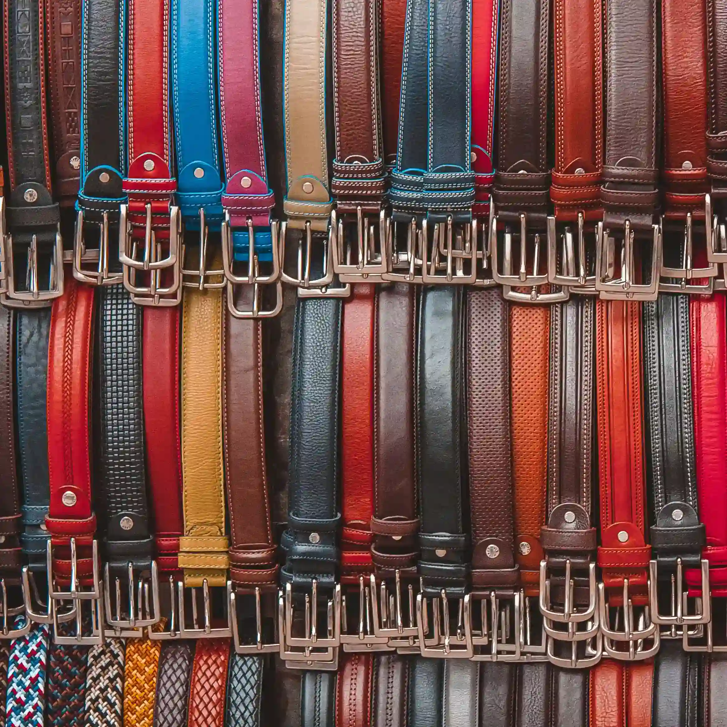 Bundle of Belts by color